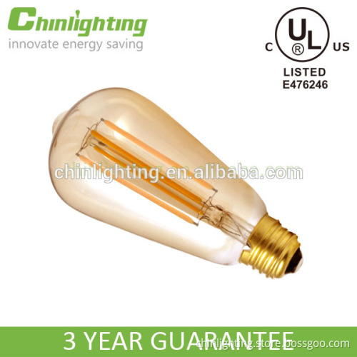 E26/E27 4W 6W ST64 Squirrel Cage Antique Decorative Filament LED Edison Bulb led